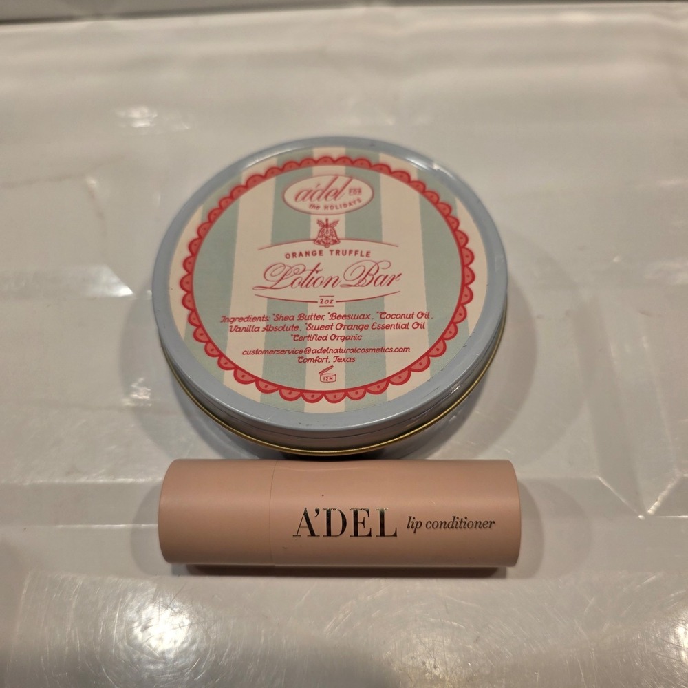 A'del‎ Lip Conditioner & Lotion bar orange truffel